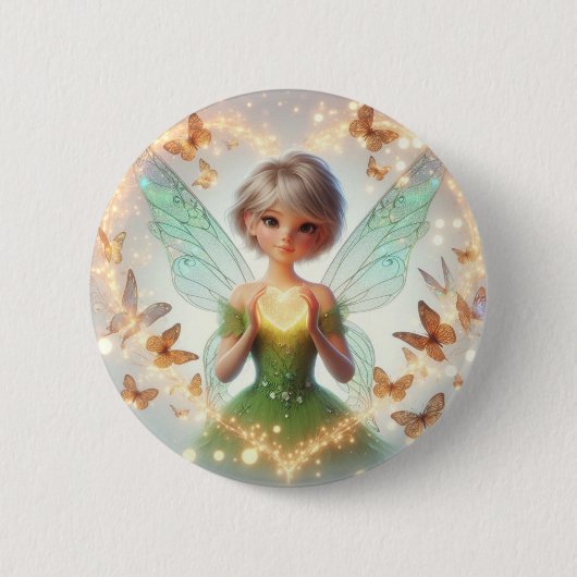 フェライトハート 缶バッジ (正面)