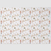 フェララの乙女のクリスマス・ナッツクラッカー・ボウ・ミュージック 薄葉紙 (正面)