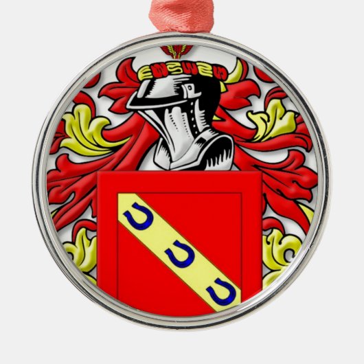 フェララの紋章付き外衣 メタルオーナメント (正面)