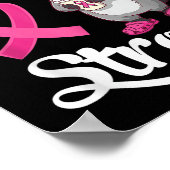 フェラルおよび強い乳がん認識度ラクーンP ポスター (角)