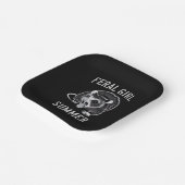 フェラルガールサマーオポッサムヴィンテージ ペーパープレート (傾斜あり)