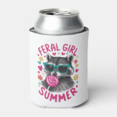 フェラルガールサマーオポッサムヴィンテージ 缶クーラー (缶正面)