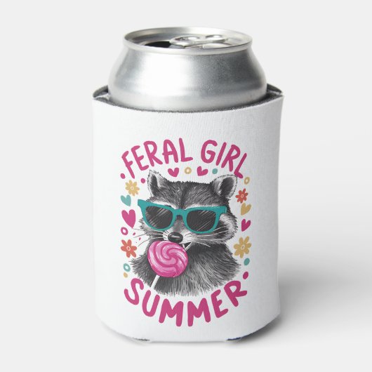 フェラルガールサマーオポッサムヴィンテージ 缶クーラー (缶正面)