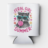 フェラルガールサマーオポッサムヴィンテージ 缶クーラー (正面)