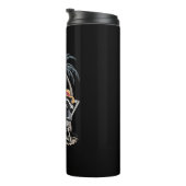 フェラルガールサマービーチおもしろいラクーン タンブラー (回転右)