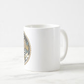 フェラルガール秋ラクーン コーヒーマグカップ (正面右)
