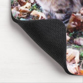 フェラルキャットインオータムマウスパッド マウスパッド (コーナー)