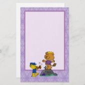 フェラルドとキングストン文房具 便箋 (正面/裏面)