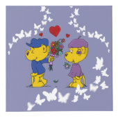 フェラルドとサーシャ・フェレット・キューブ フォトキューブ (右)