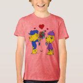 フェラルドとサーシャ・フェレット トライブレンドＴシャツ (正面)