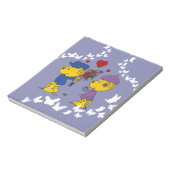 フェラルドとサーシャ・フェレット ノートパッド (回転)