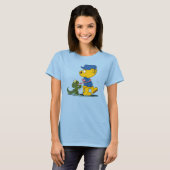 フェラルドとベビーのトカゲTシャツ Tシャツ (正面フル)