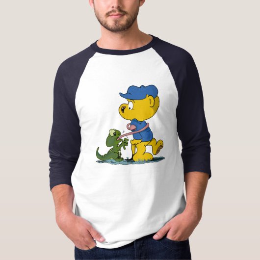 フェラルドとベビーリザード Tシャツ (正面)