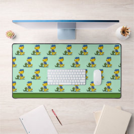 フェラルドとベビー・リザード |お子様 デスクマット