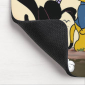 フェラルドとペスキーのカラス マウスパッド (コーナー)