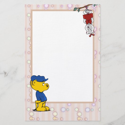 フェラルドとポツム文房具 便箋 (正面)