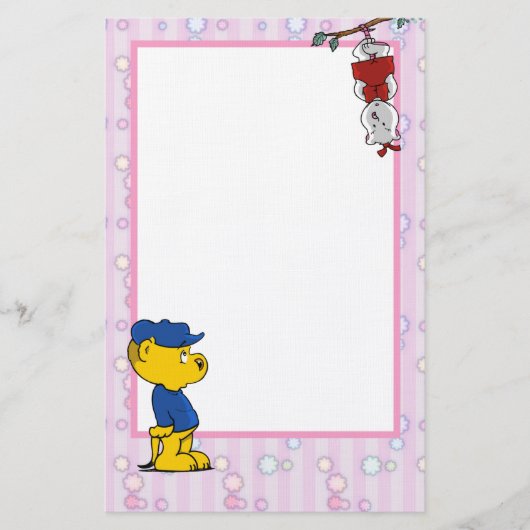 フェラルドとポツム文房具 便箋 (正面)