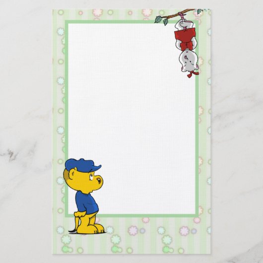 フェラルドとポツム文房具 便箋 (正面)