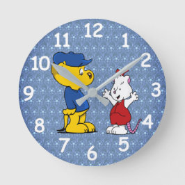 フェラルドとポツム ラウンド壁時計