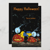 フェラルドとロッテン・パンプキンズ 招待状 (正面/裏面)