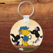 フェラルドと厄介なカラス キーホルダー (正面)