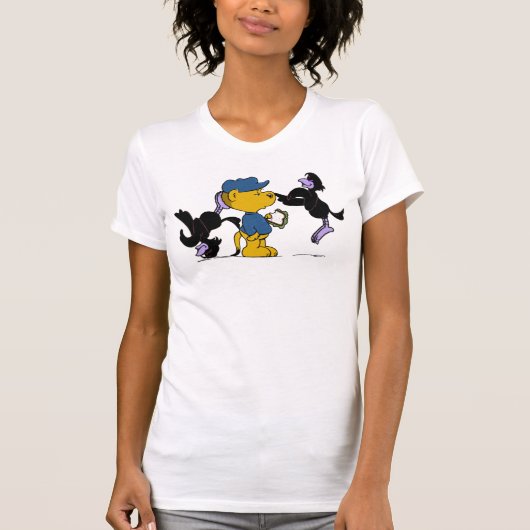フェラルドと厄介なカラス Tシャツ (正面)
