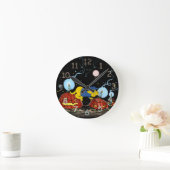 フェラルドと腐ったカボチャの丸時計 ラウンド壁時計 (ホーム)