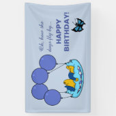 フェラルドのピローバルーン誕生日 横断幕 (縦)