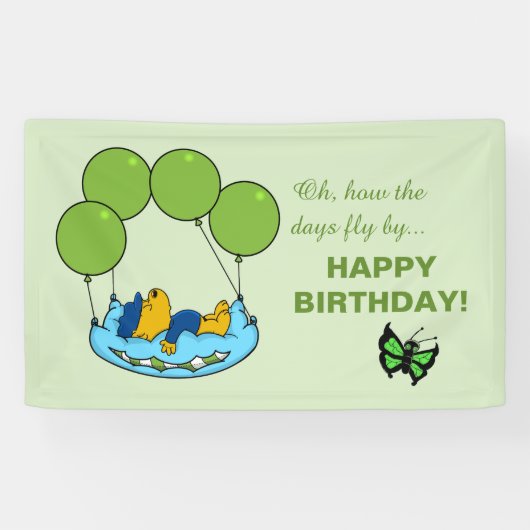 フェラルドのピローバルーン誕生日 横断幕 (横)