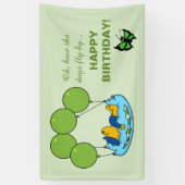 フェラルドのピローバルーン誕生日 横断幕 (縦)