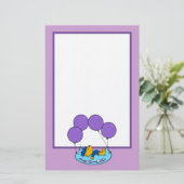 フェラルドのピローバルーン 便箋 (スタンド正面)