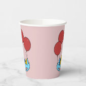 フェラルドのピローバルーン 紙コップ (左)