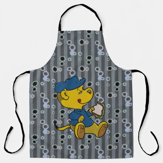 フェラルドのレタス・サンドイッチ エプロン (正面)