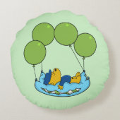 フェラルドの枕バルーン枕の周り ラウンドクッション (裏面)