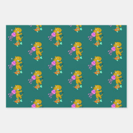 フェラルドの水泳 ラッピングペーパーシート