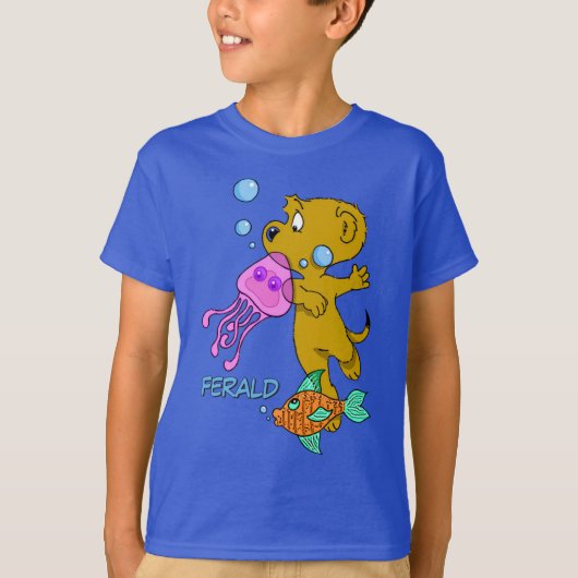 フェラルドの水泳 Tシャツ (正面)