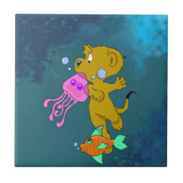 フェラルドの泳ぎ タイル