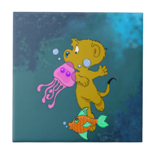 フェラルドの泳ぎ タイル