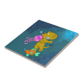 フェラルドの泳ぎ タイル (側面)