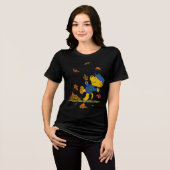 フェラルドの秋の葉 トライブレンドＴシャツ (正面全面)