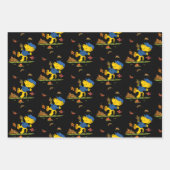 フェラルドの秋の葉 ラッピングペーパーシート (正面)