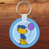 フェラルドの紫色の気球 キーホルダー (正面)