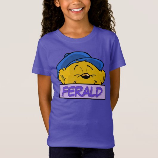 フェラルドの顔と名前 Tシャツ (正面)