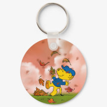 フェラルドは紅葉の中で