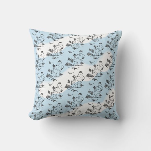 フェラルドは紅葉の中で クッション (正面)