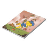 フェラルドは紅葉の中で ノートパッド (回転)