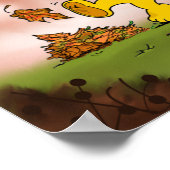 フェラルドは紅葉の中で ポスター (角)