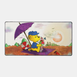 フェラルドアイスクリームビーチキッズ デスクマット