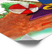 フェラルドアイスクリームビーチディライト ポスター (角)