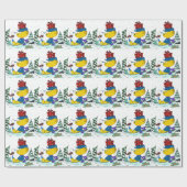 フェラルドクリスマス ラッピングペーパー (フラット)